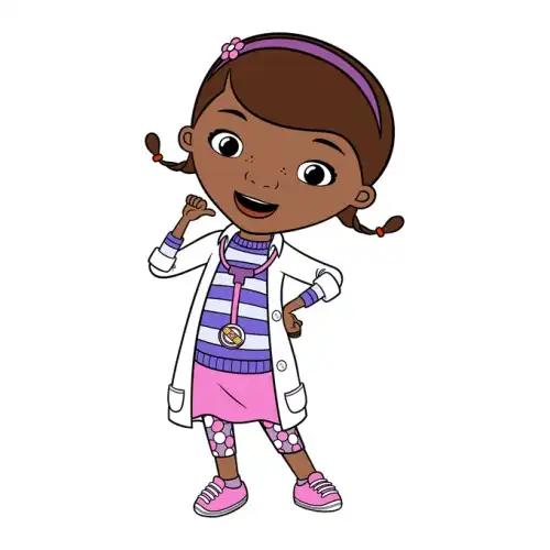 Doc McStuffins SVG Design | SVG Files for Cricut & Print
