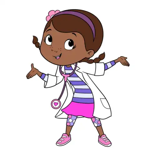 Doc McStuffins SVG Design | SVG Files for Cricut & Print
