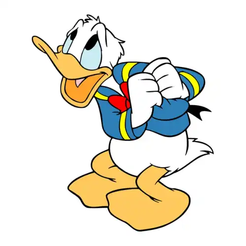 Donald Duck SVG Design | SVG Files for Cricut & Print