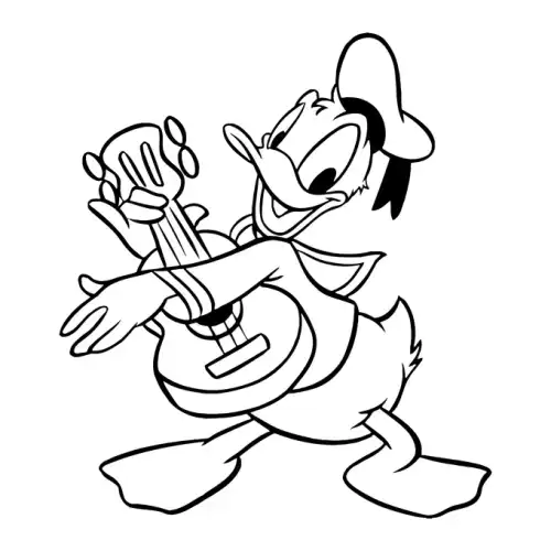 Donald Duck SVG Design | SVG Files for Cricut & Print