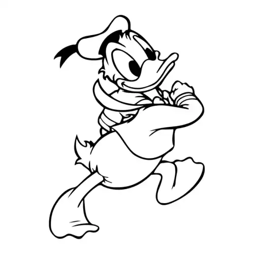 Donald Duck SVG Design | SVG Files for Cricut & Print