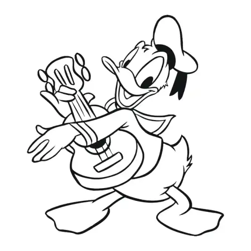 Donald Duck SVG Design | SVG Files for Cricut & Print