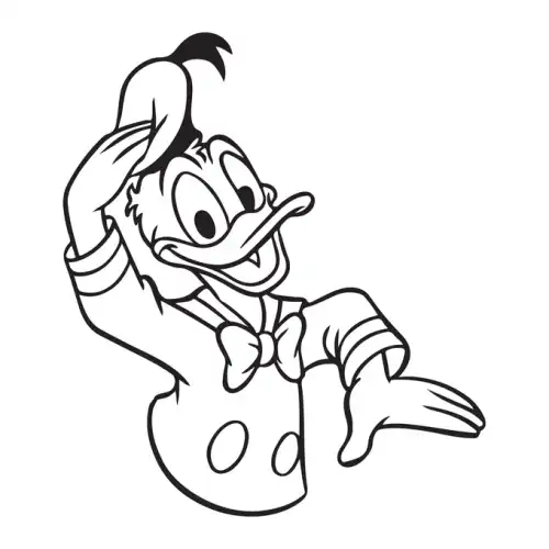 Donald Duck SVG Design | SVG Files for Cricut & Print