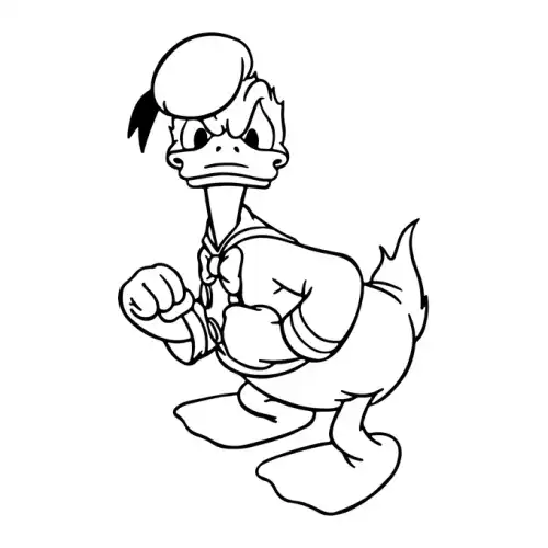 Donald Duck SVG Design | SVG Files for Cricut & Print