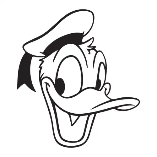 Donald Duck SVG Design | SVG Files for Cricut & Print