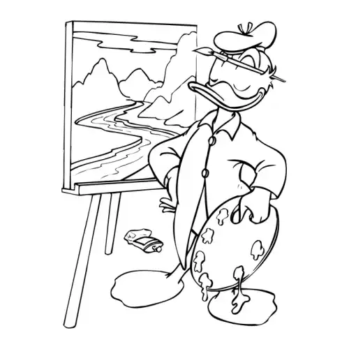 Donald Duck SVG Design | SVG Files for Cricut & Print