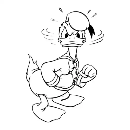 Donald Duck SVG Design | SVG Files for Cricut & Print