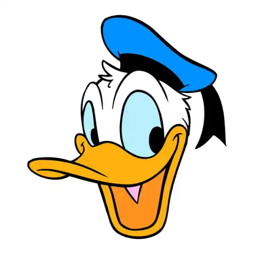 Donald Duck SVG Design | SVG Files for Cricut & Print
