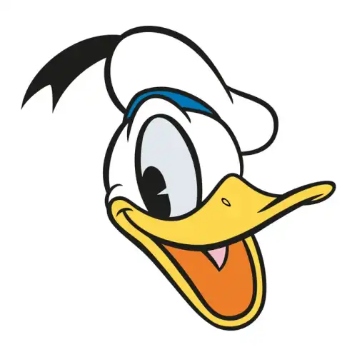 Donald Duck SVG Design | SVG Files for Cricut & Print