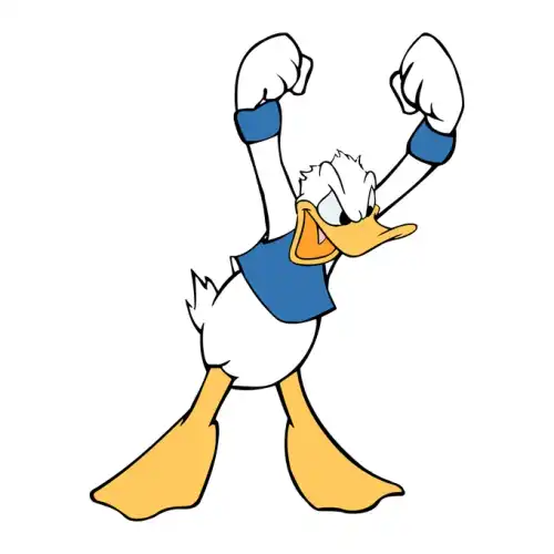 Donald Duck SVG Design | SVG Files for Cricut & Print
