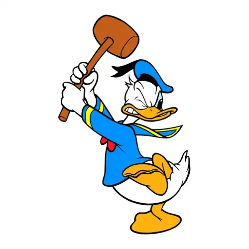 Donald Duck SVG Design | SVG Files for Cricut & Print