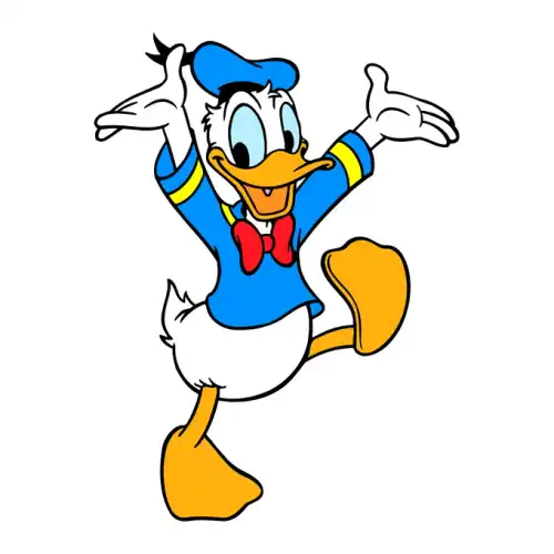 Donald Duck SVG Design | SVG Files for Cricut & Print