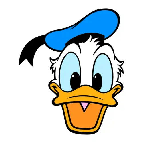 Donald Duck SVG Design | SVG Files for Cricut & Print