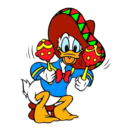 Donald Duck SVG Design | SVG Files for Cricut & Print