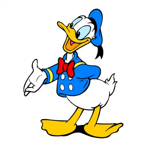 Donald Duck SVG Design | SVG Files for Cricut & Print