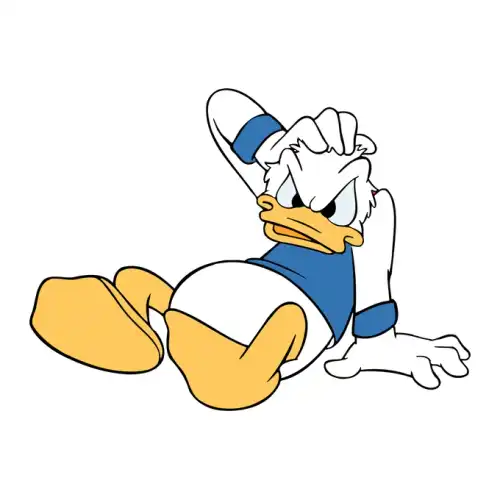 Donald Duck SVG Design | SVG Files for Cricut & Print
