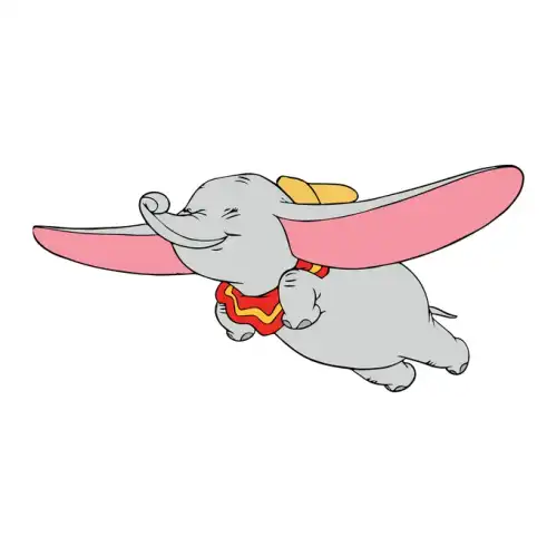 Dumbo SVG Design | SVG Files for Cricut & Print