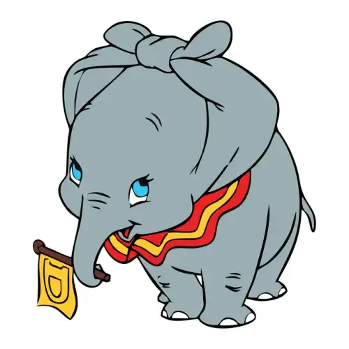 Dumbo SVG Design | SVG Files for Cricut & Print