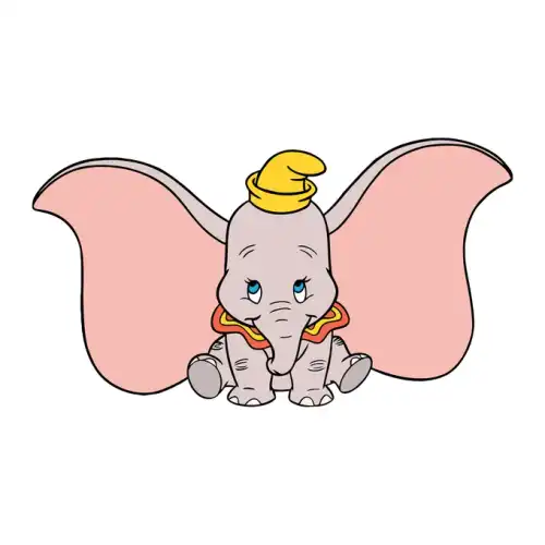 Dumbo SVG Design | SVG Files for Cricut & Print