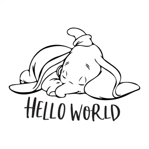 Dumbo SVG Design | SVG Files for Cricut & Print