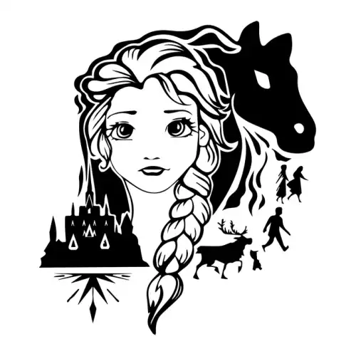 Frozen SVG Design | SVG Files for Cricut & Print