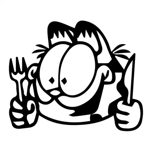 Garfield SVG Design | SVG Files for Cricut & Print