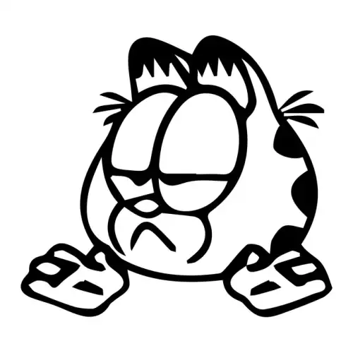 Garfield SVG Design | SVG Files for Cricut & Print