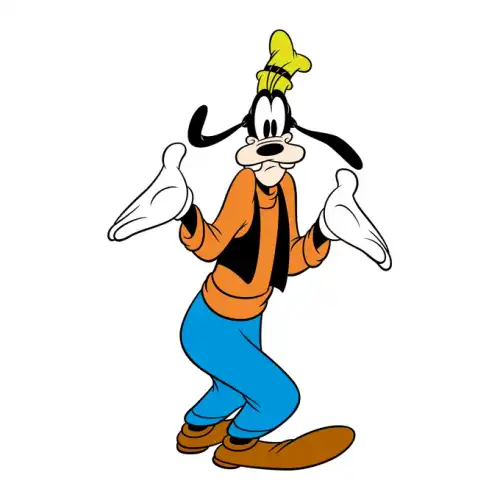 Goofy SVG Design | SVG Files for Cricut & Print