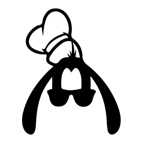 Goofy SVG Design | SVG Files for Cricut & Print