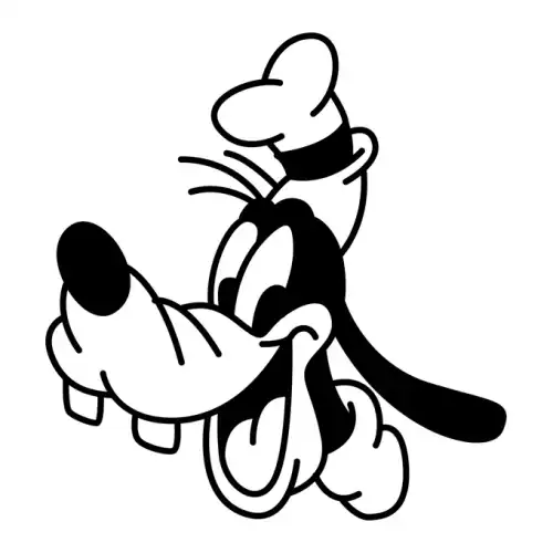 Goofy SVG Design | SVG Files for Cricut & Print