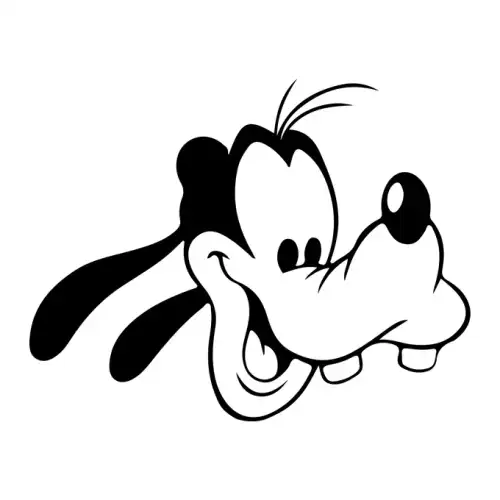 Goofy SVG Design | SVG Files for Cricut & Print