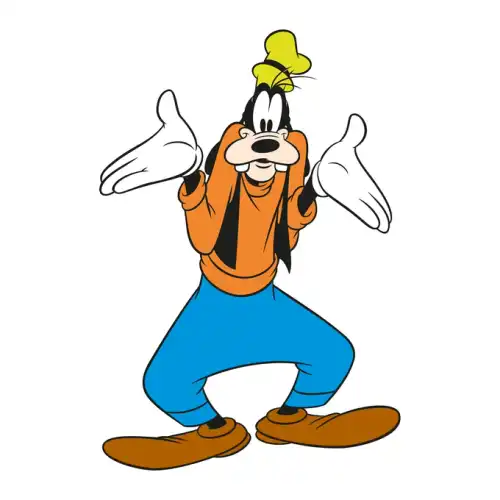 Goofy SVG Design | SVG Files for Cricut & Print