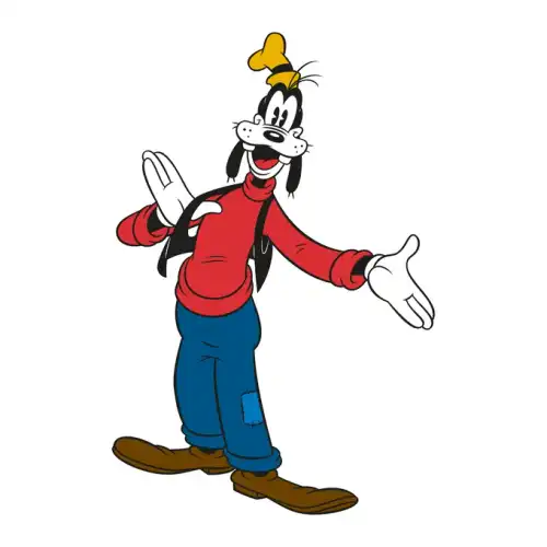 Goofy SVG Design | SVG Files for Cricut & Print