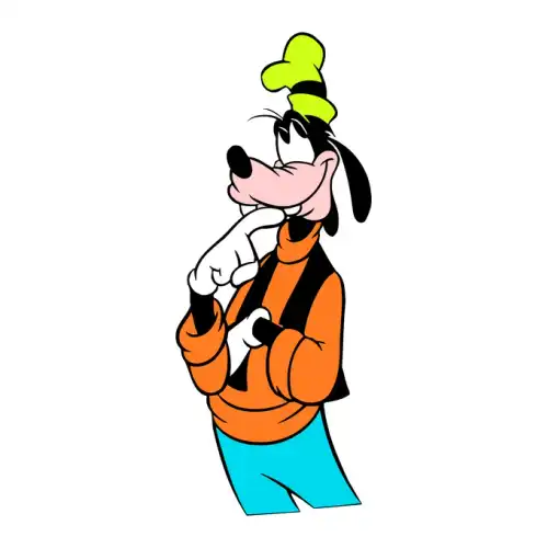 Goofy SVG Design | SVG Files for Cricut & Print