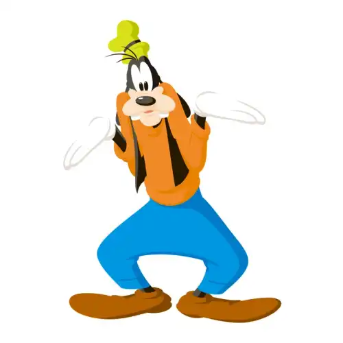 Goofy SVG Design | SVG Files for Cricut & Print