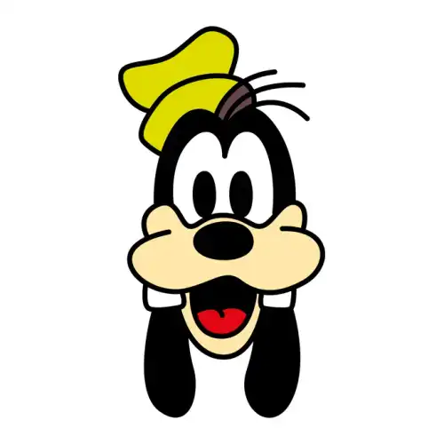 Goofy SVG Design | SVG Files for Cricut & Print
