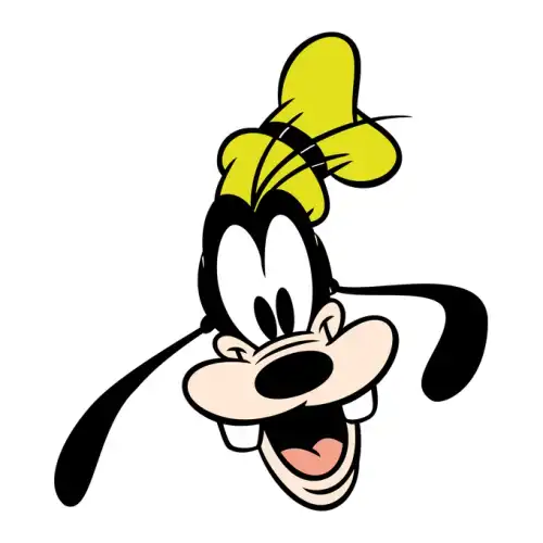 Goofy SVG Design | SVG Files for Cricut & Print