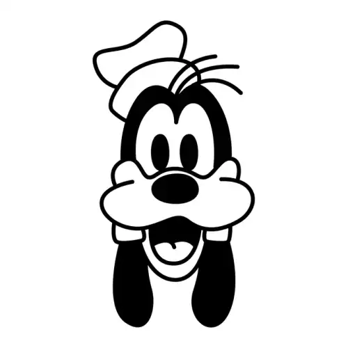 Goofy SVG Design | SVG Files for Cricut & Print