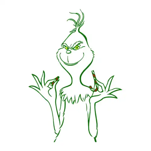 Grinch SVG Design | SVG Files for Cricut & Print