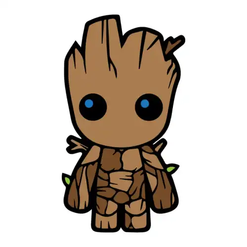 Groot SVG Design | SVG Files for Cricut & Print