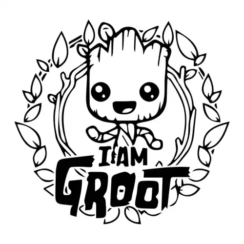 Groot SVG Design | SVG Files for Cricut & Print