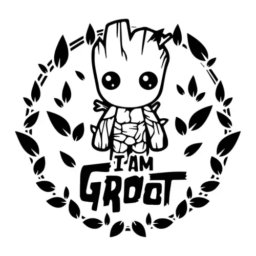 Groot SVG Design | SVG Files for Cricut & Print
