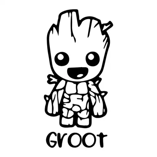 Groot SVG Design | SVG Files for Cricut & Print