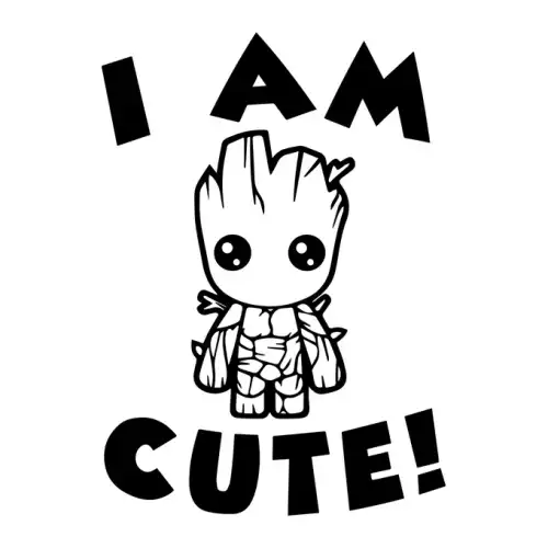 Groot SVG Design | SVG Files for Cricut & Print