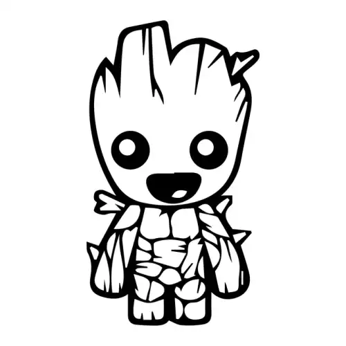 Groot SVG Design | SVG Files for Cricut & Print
