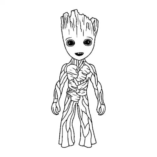 Groot SVG Design | SVG Files for Cricut & Print