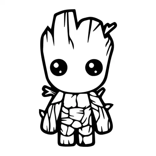Groot SVG Design | SVG Files for Cricut & Print