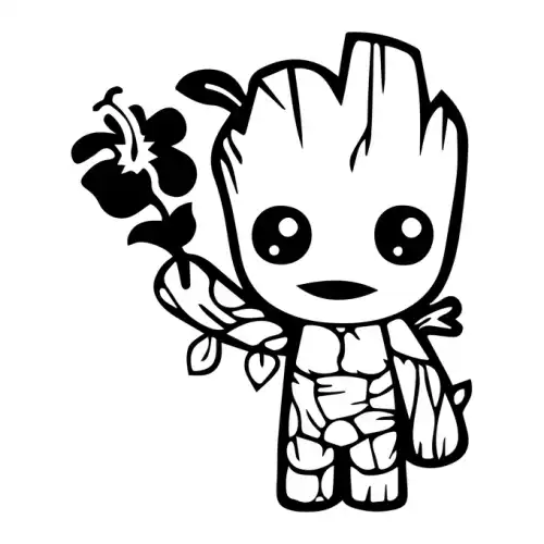 Groot SVG Design | SVG Files for Cricut & Print