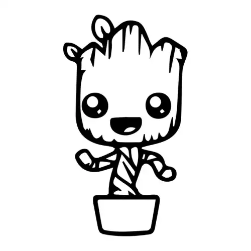 Groot SVG Design | SVG Files for Cricut & Print