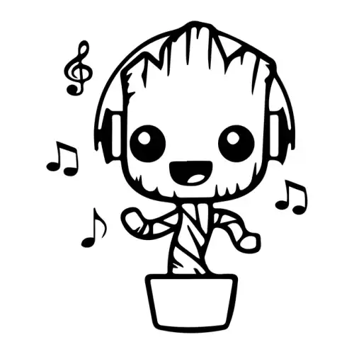 Groot SVG Design | SVG Files for Cricut & Print